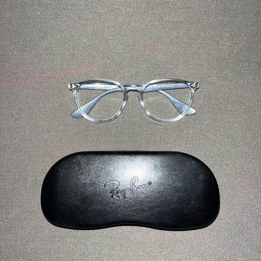 Ray-Ban Erika Clear Eyeglasses with Case